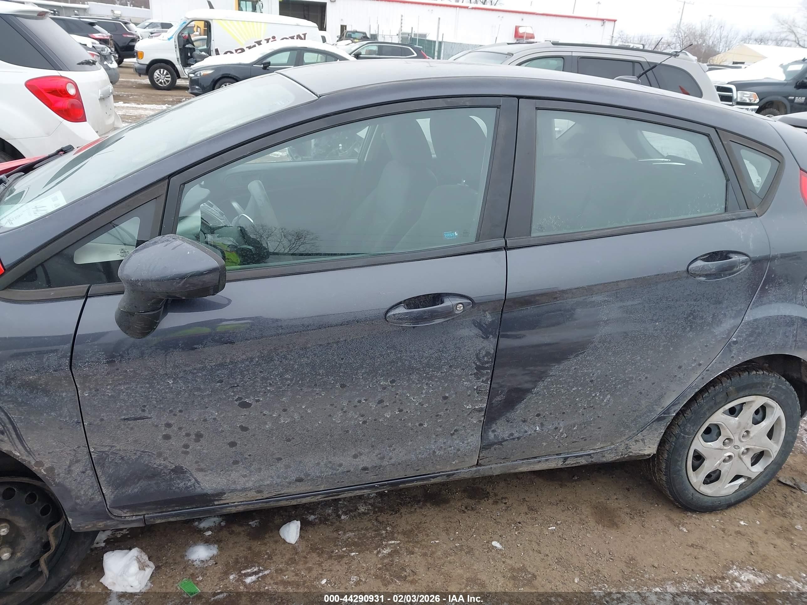 2012 Ford Fiesta Se Синий vin: 3FADP4EJ2CM157333