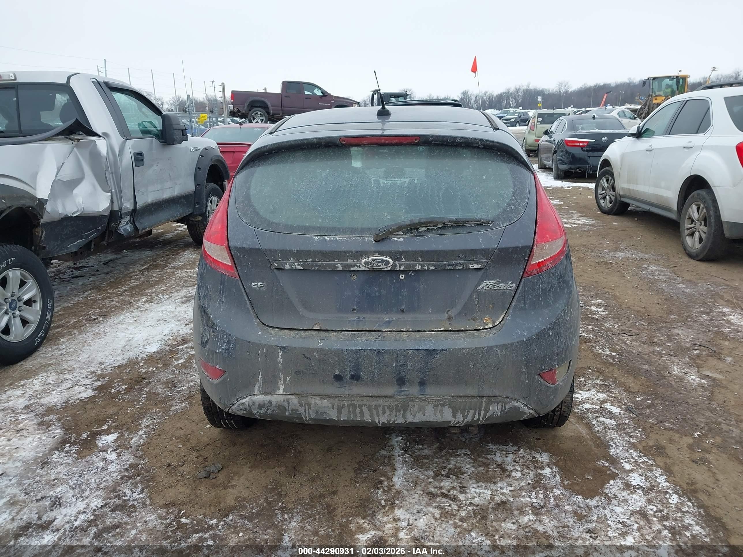 2012 Ford Fiesta Se Синий vin: 3FADP4EJ2CM157333