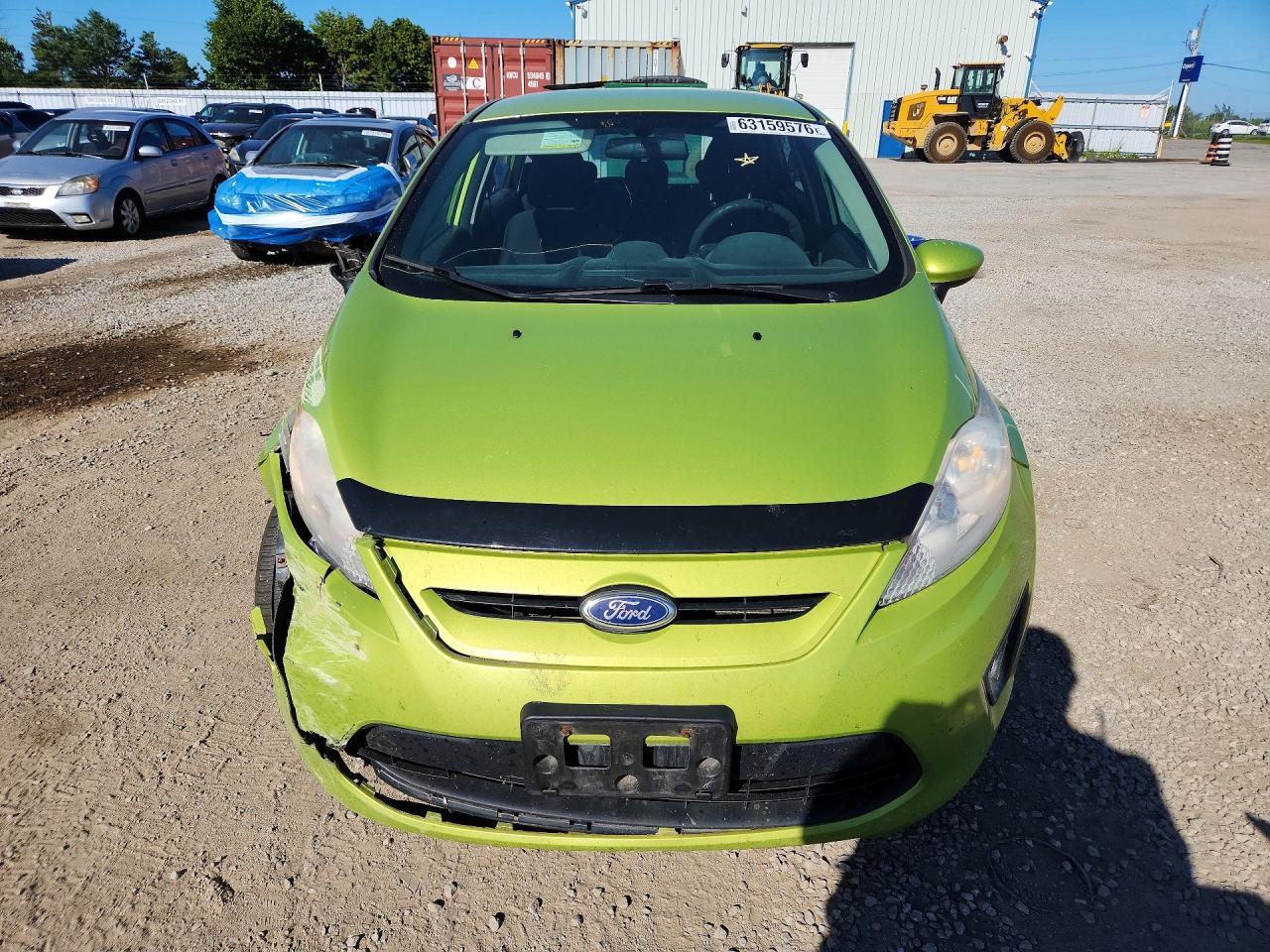 2013 Ford Fiesta Se Green vin: 3FADP4EJ2DM141697