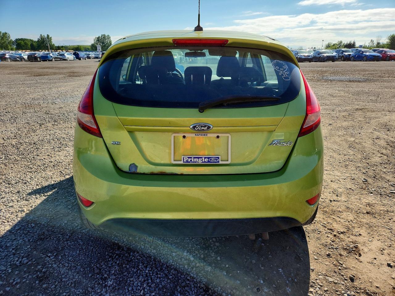 2013 Ford Fiesta Se Green vin: 3FADP4EJ2DM141697