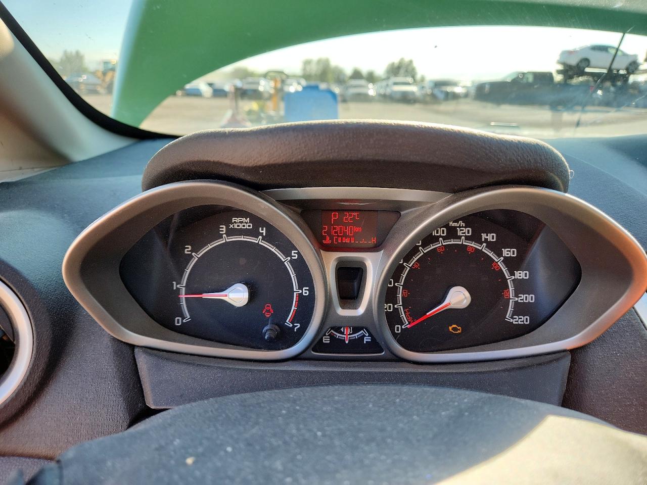 2013 Ford Fiesta Se Green vin: 3FADP4EJ2DM141697