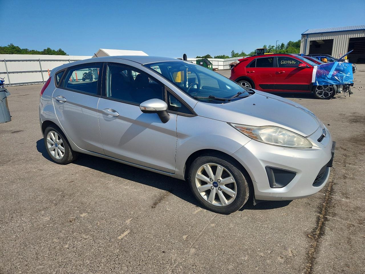 2013 Ford Fiesta Se Silver vin: 3FADP4EJ2DM178815