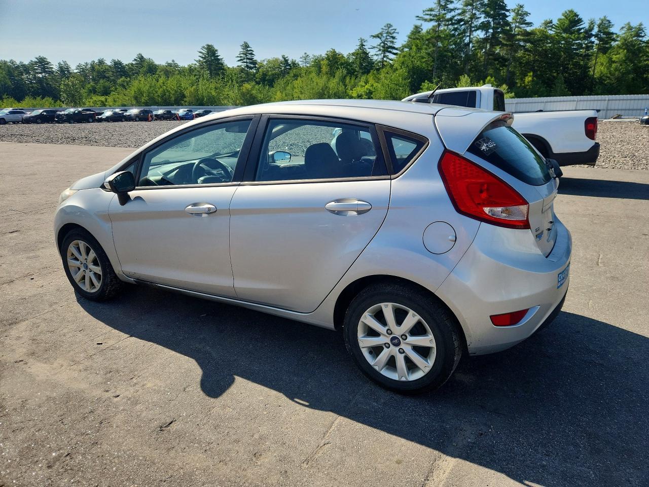 2013 Ford Fiesta Se Silver vin: 3FADP4EJ2DM178815