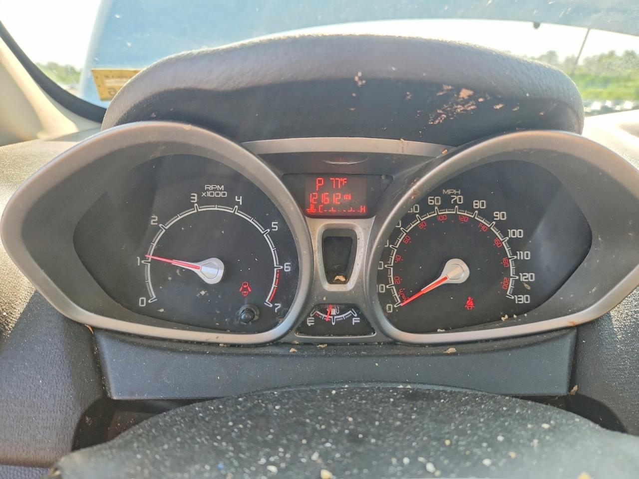 2013 Ford Fiesta Se Silver vin: 3FADP4EJ2DM178815