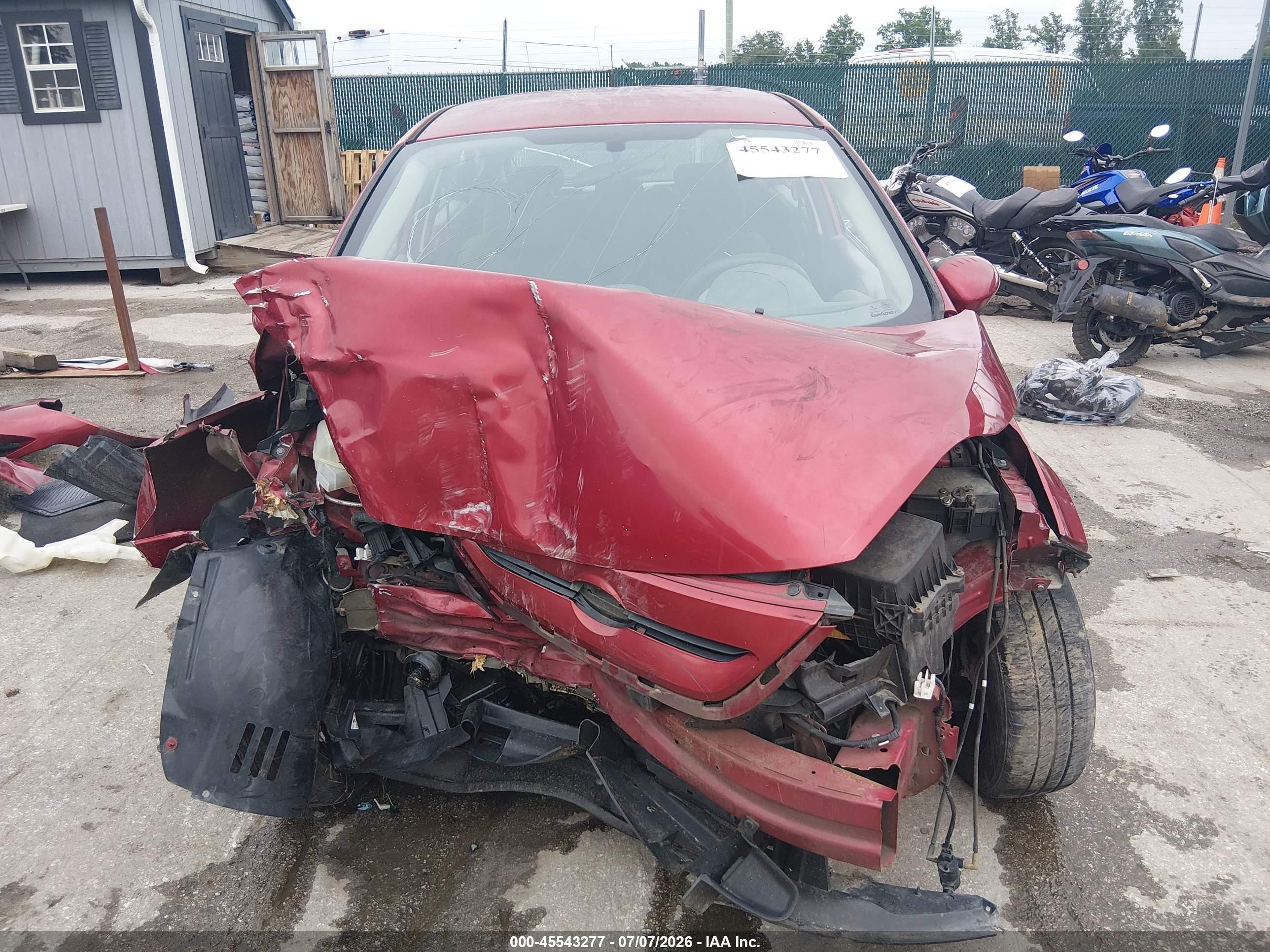 2013 Ford Fiesta Se Red vin: 3FADP4EJ2DM199485