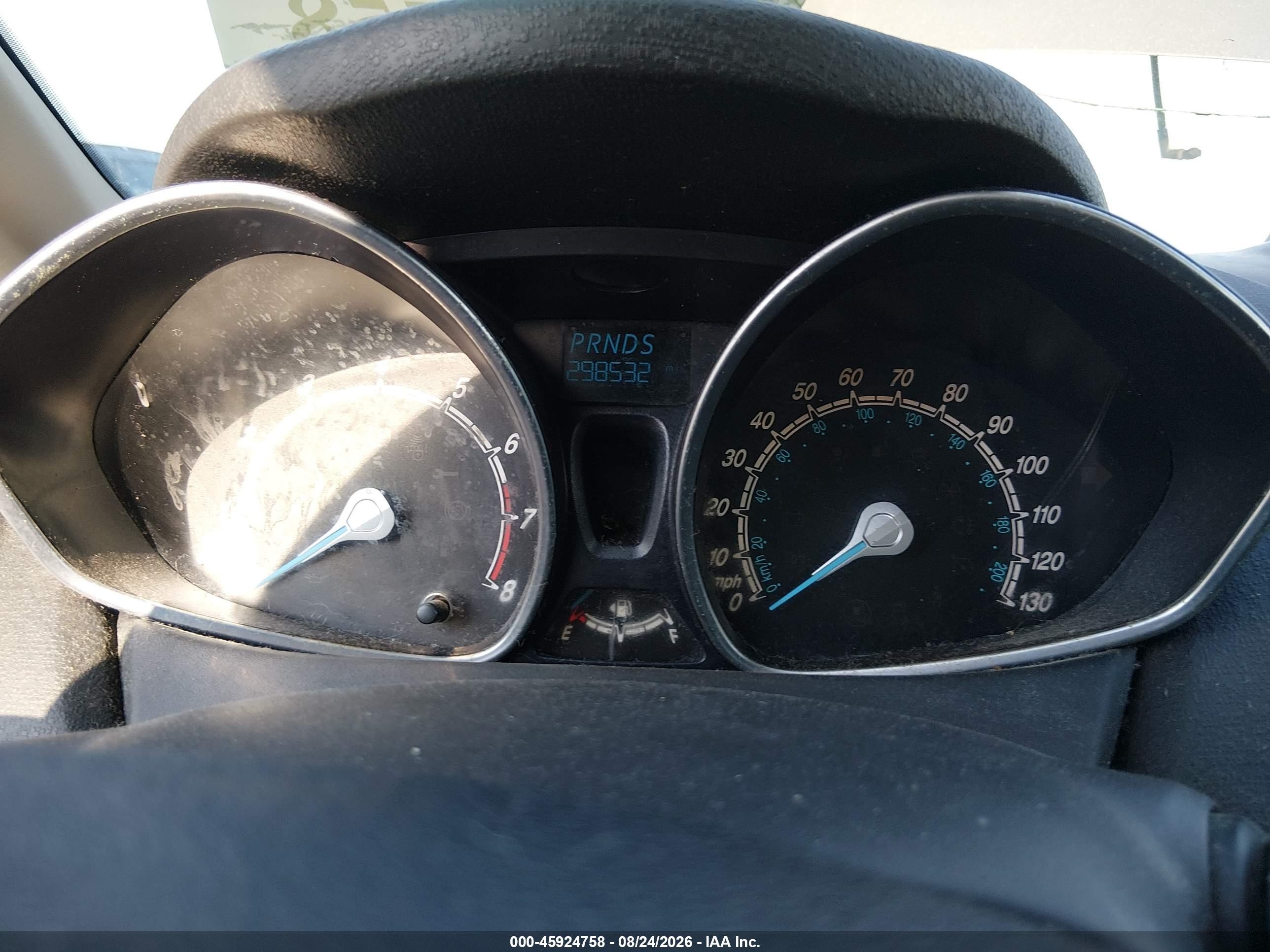 2014 Ford Fiesta Se Gray vin: 3FADP4EJ2EM145699