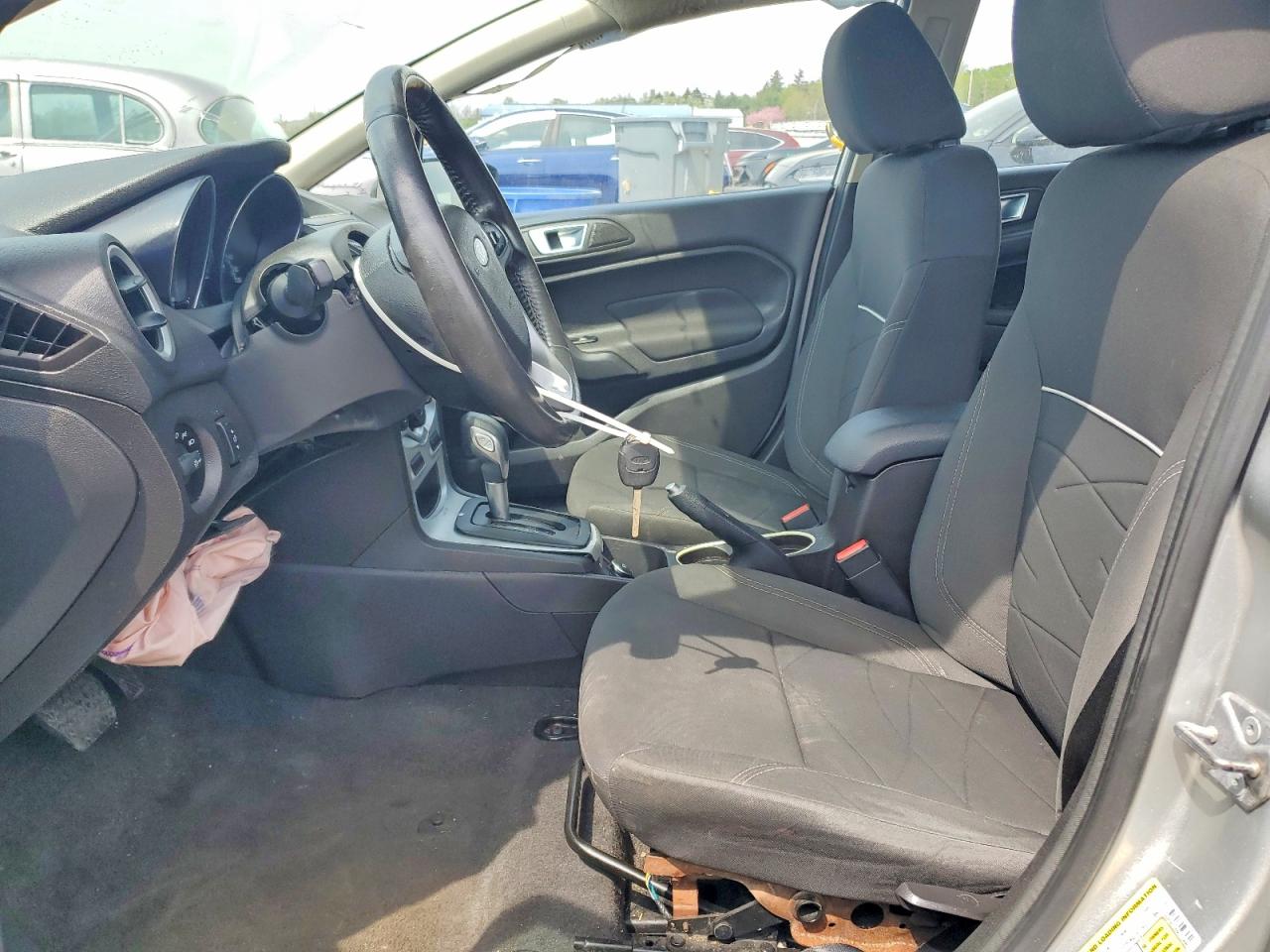 2014 Ford Fiesta Se Silver vin: 3FADP4EJ2EM150496