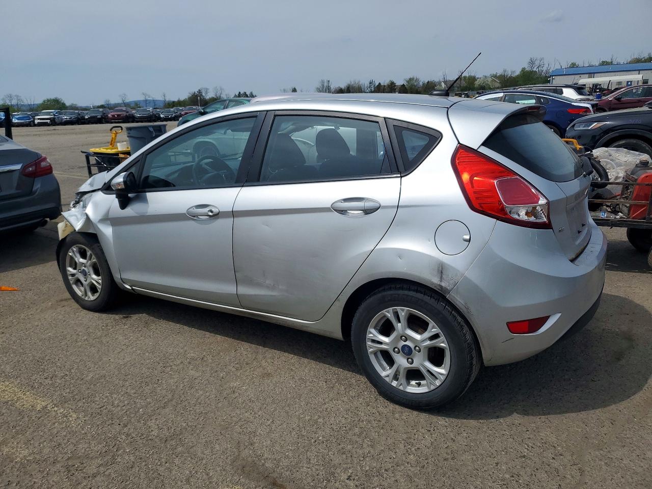 2014 Ford Fiesta Se Silver vin: 3FADP4EJ2EM150496