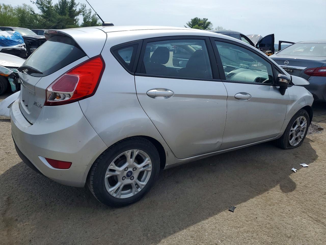2014 Ford Fiesta Se Silver vin: 3FADP4EJ2EM150496