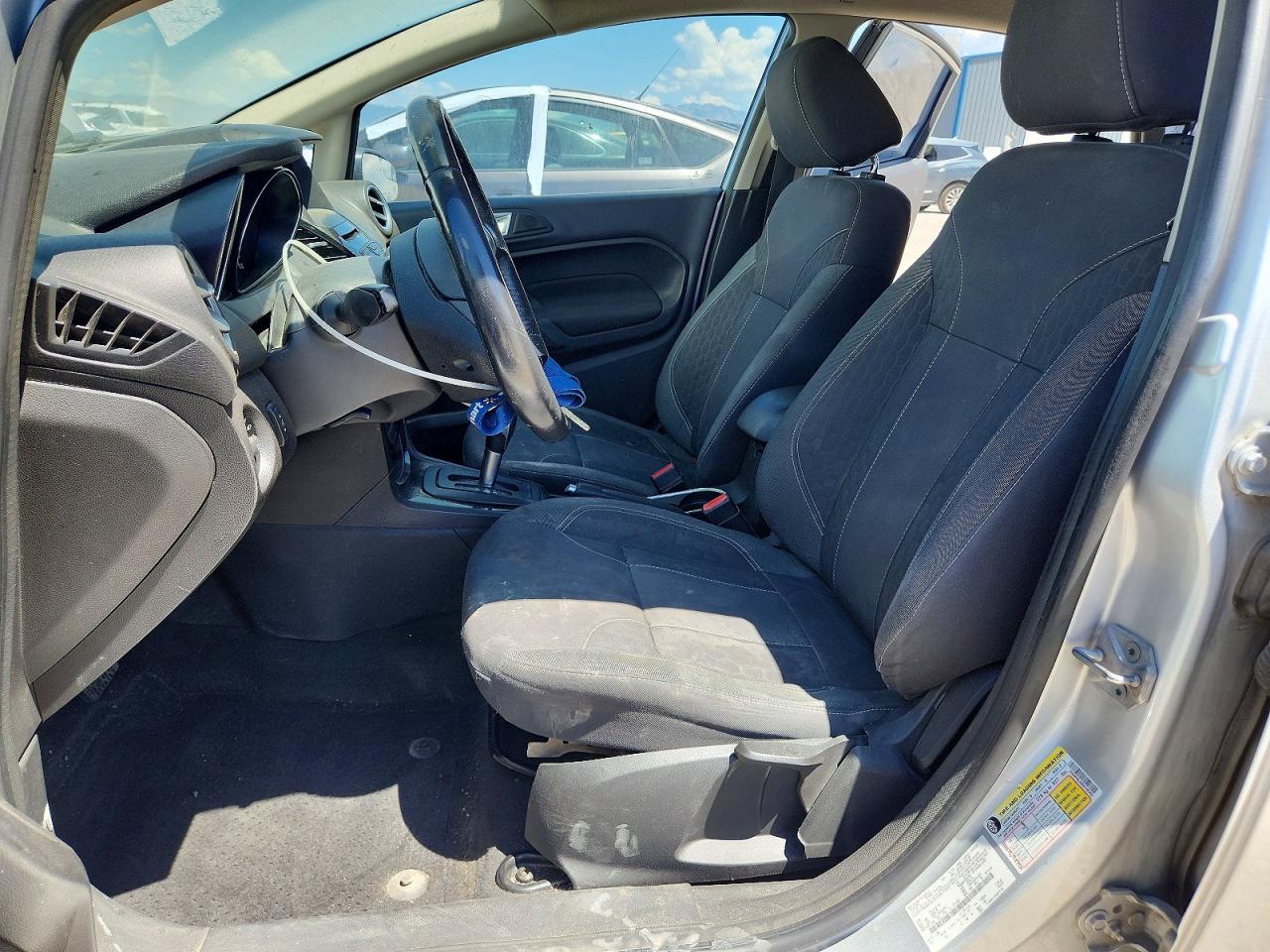 2014 Ford Fiesta Se Silver vin: 3FADP4EJ2EM160302