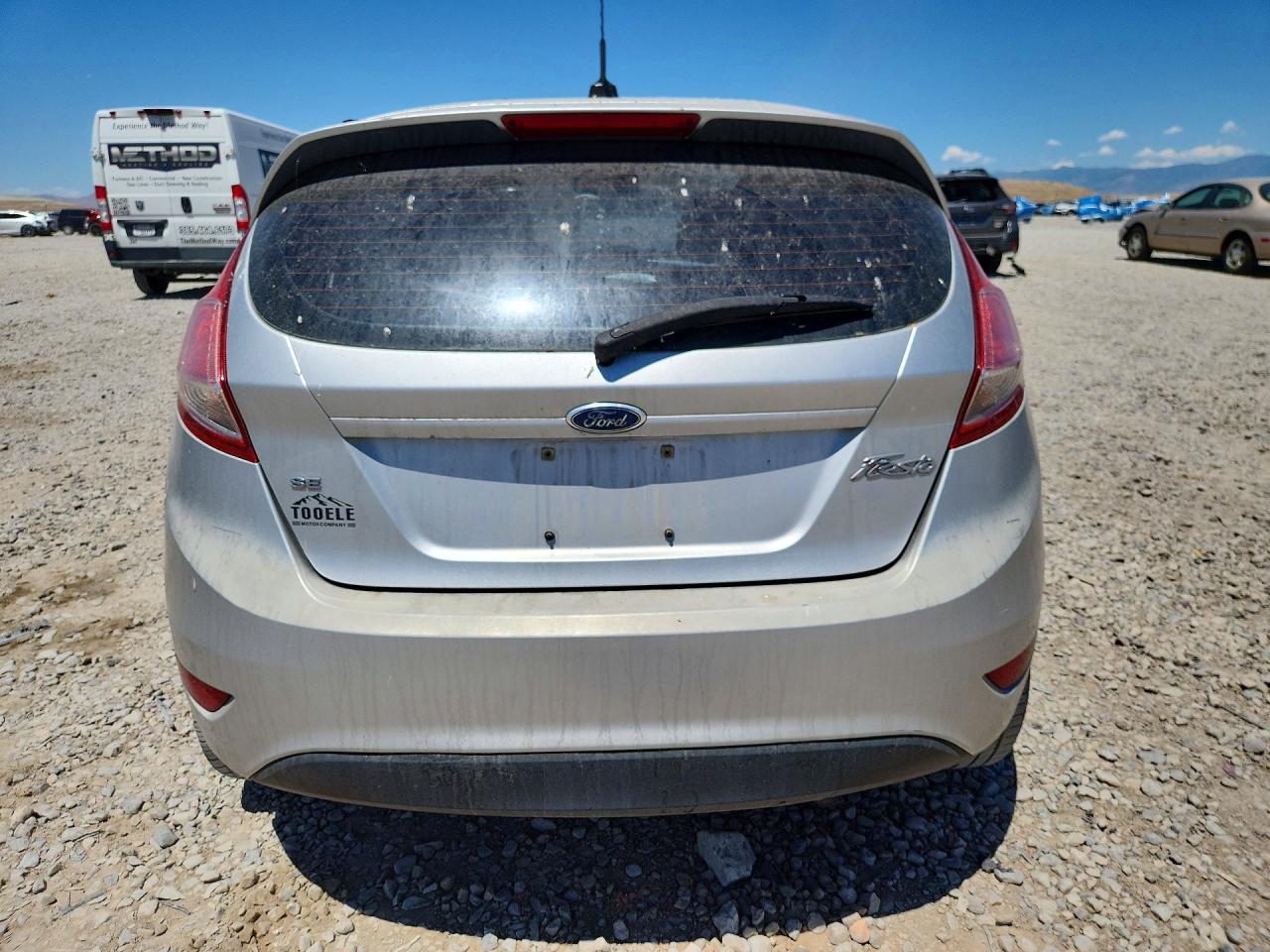 2014 Ford Fiesta Se Silver vin: 3FADP4EJ2EM160302