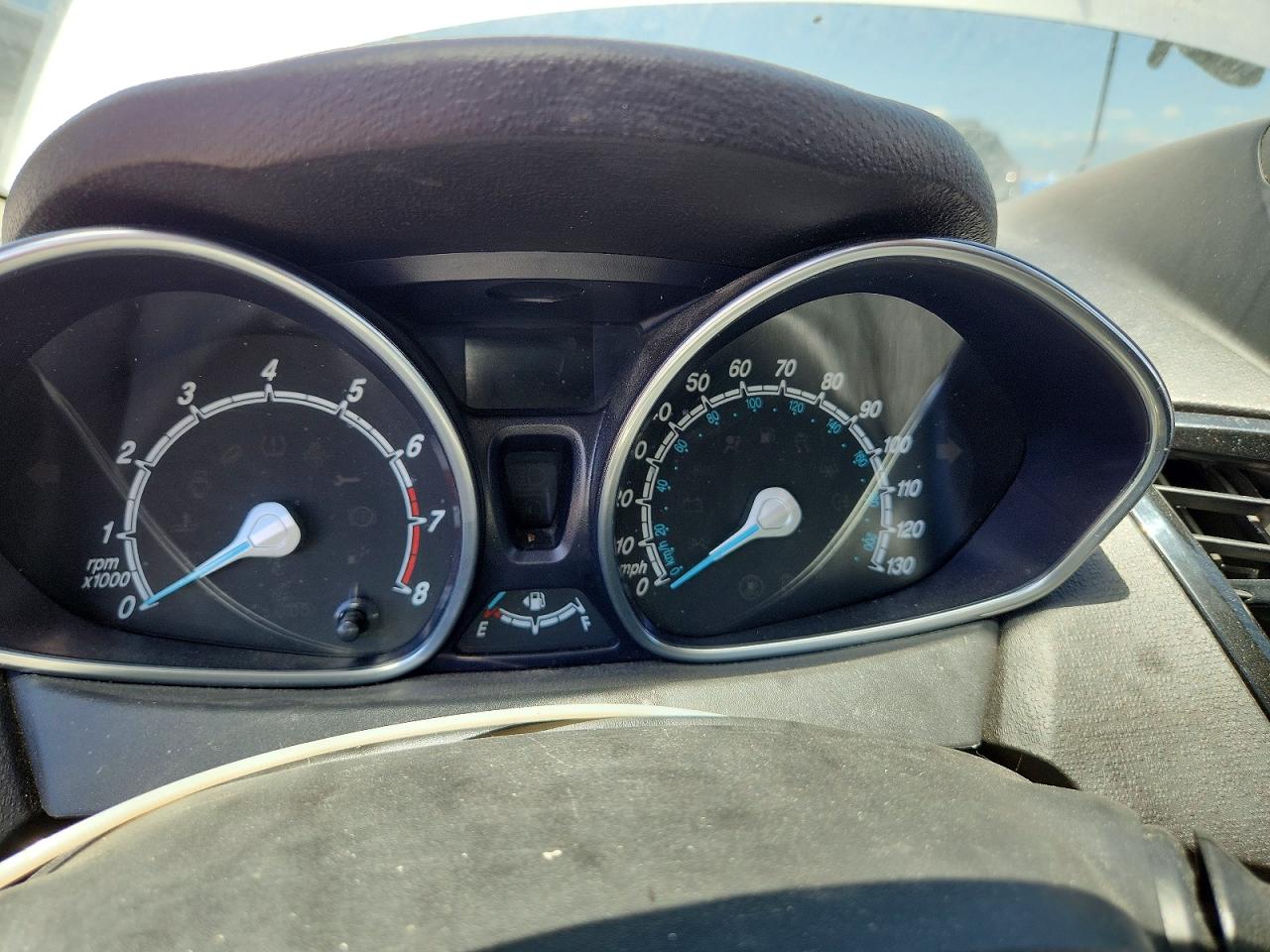 2014 Ford Fiesta Se Silver vin: 3FADP4EJ2EM160302