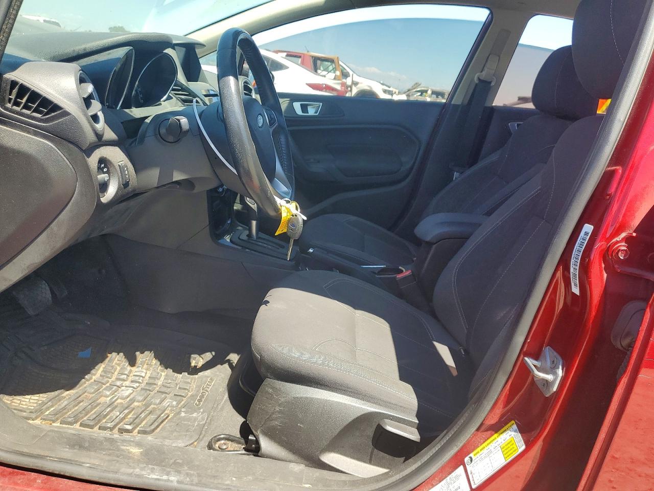 2014 Ford Fiesta Se Red vin: 3FADP4EJ2EM160476