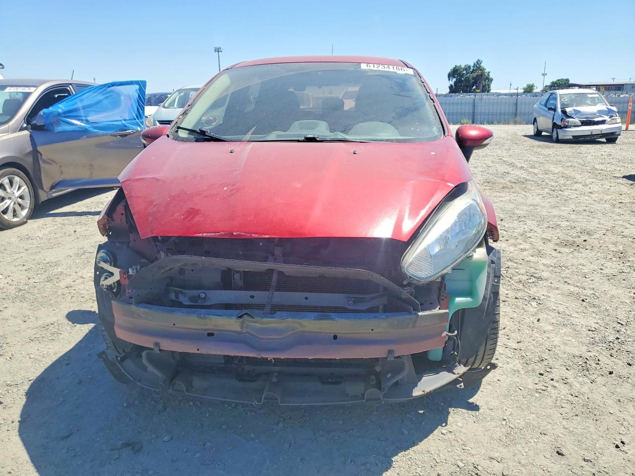 2014 Ford Fiesta Se Red vin: 3FADP4EJ2EM160476