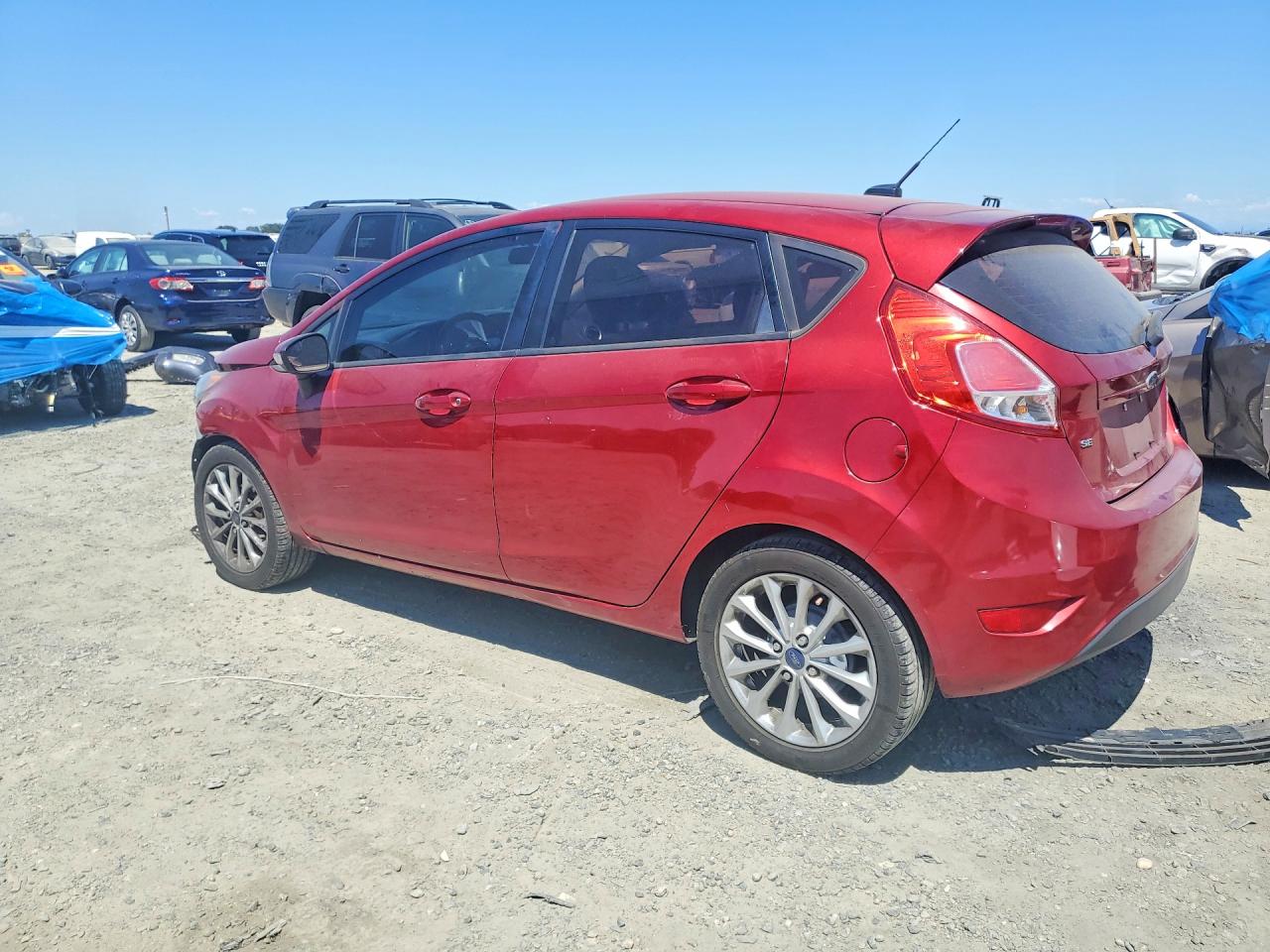 2014 Ford Fiesta Se Red vin: 3FADP4EJ2EM160476