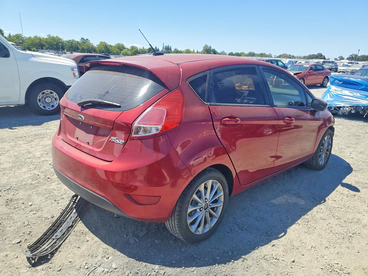 2014 Ford Fiesta Se Red vin: 3FADP4EJ2EM160476