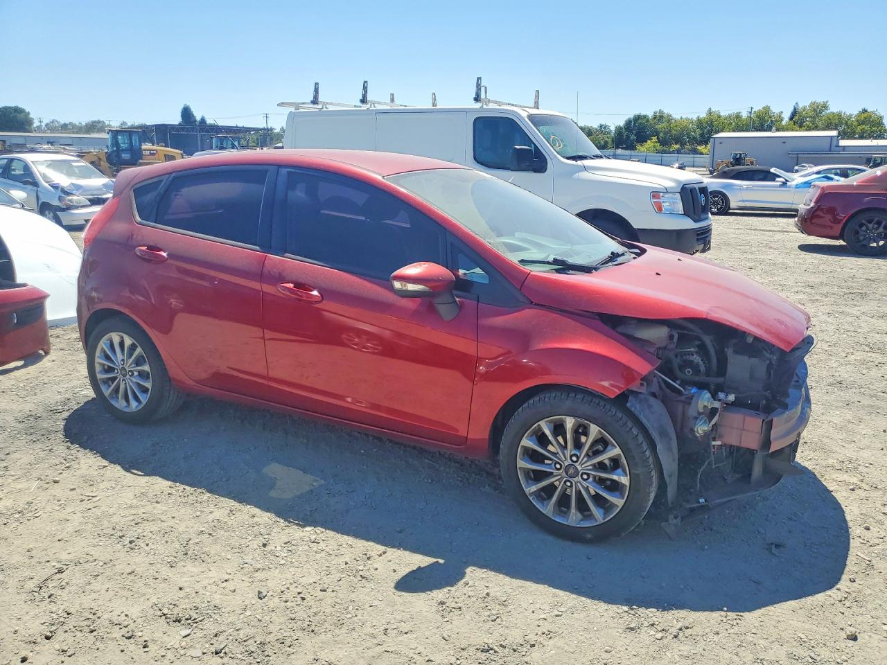 2014 Ford Fiesta Se Red vin: 3FADP4EJ2EM160476