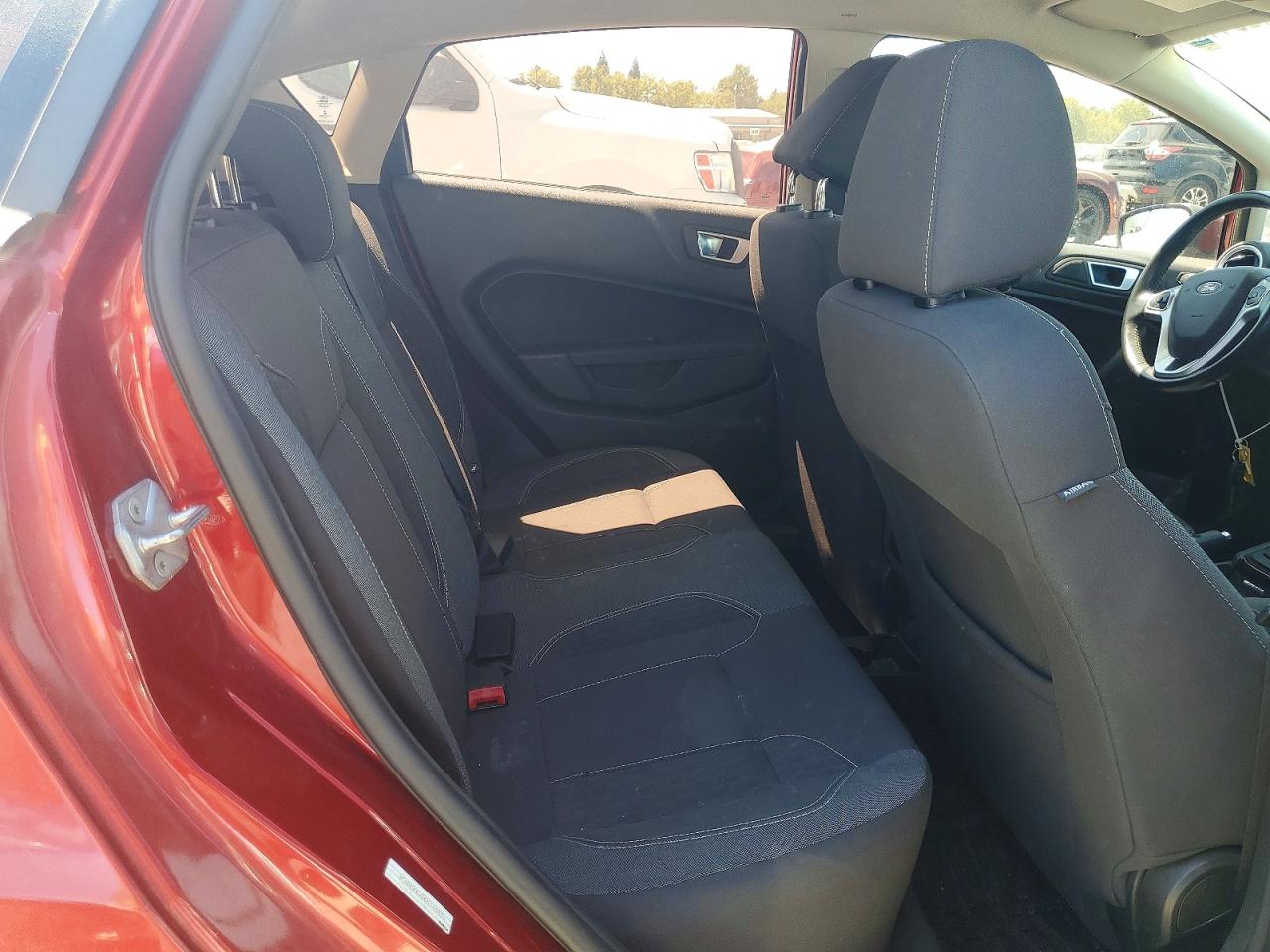 2014 Ford Fiesta Se Red vin: 3FADP4EJ2EM160476