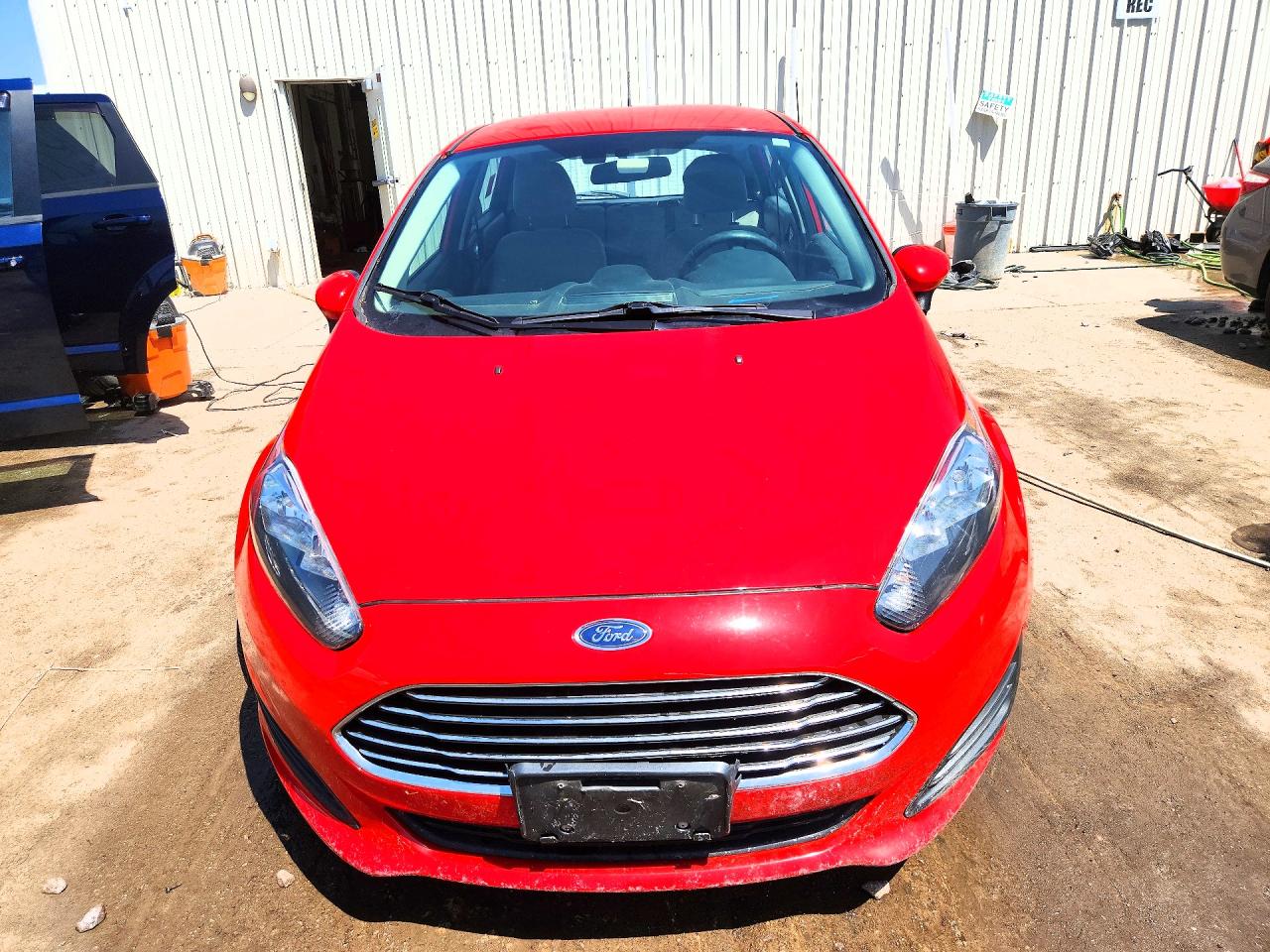 2015 Ford Fiesta Se Red vin: 3FADP4EJ2FM105592