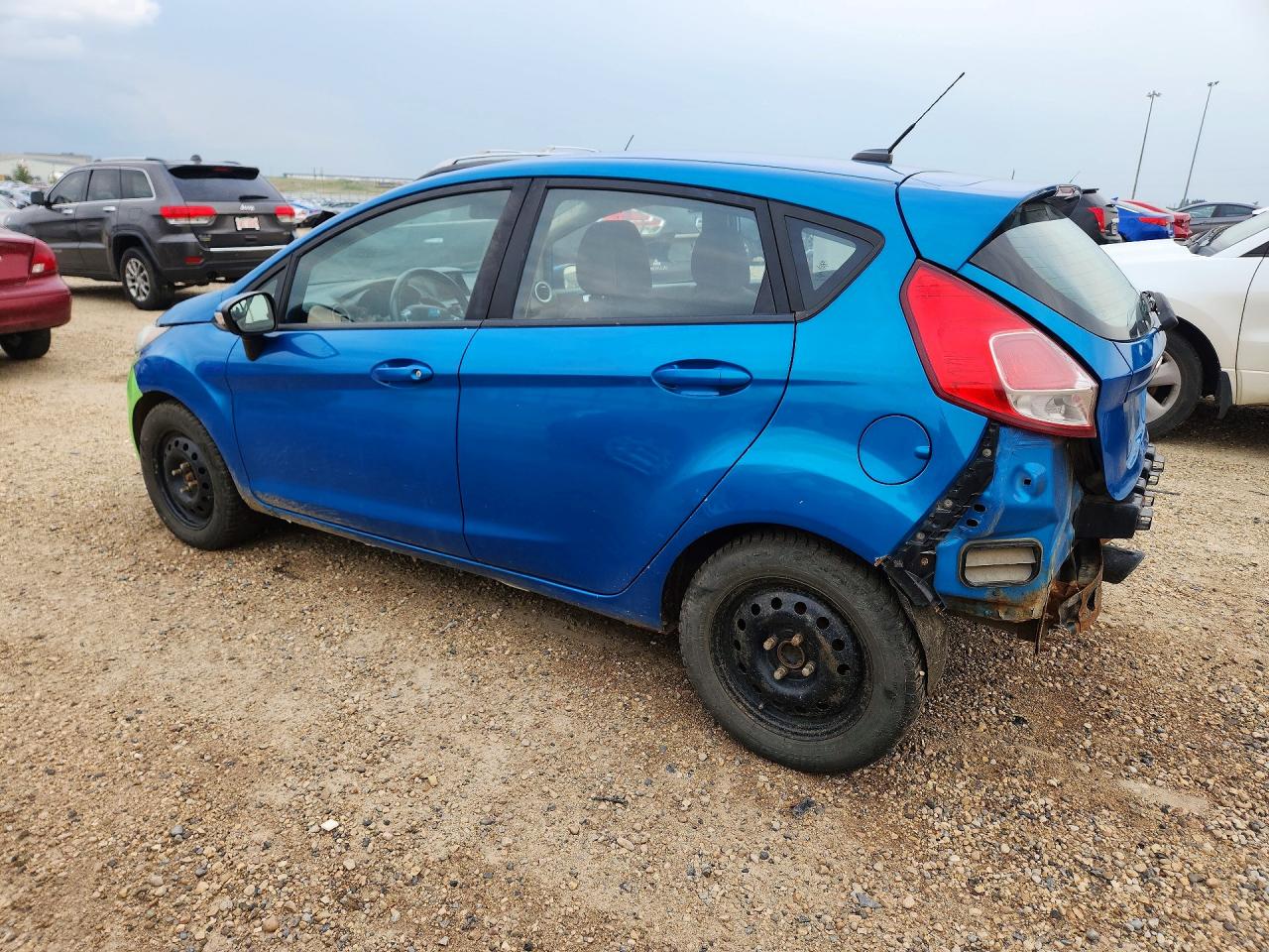 2015 Ford Fiesta Se Blue vin: 3FADP4EJ2FM127947