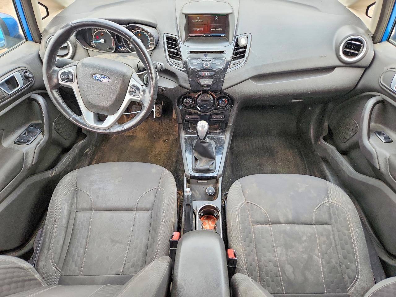2015 Ford Fiesta Se Blue vin: 3FADP4EJ2FM127947