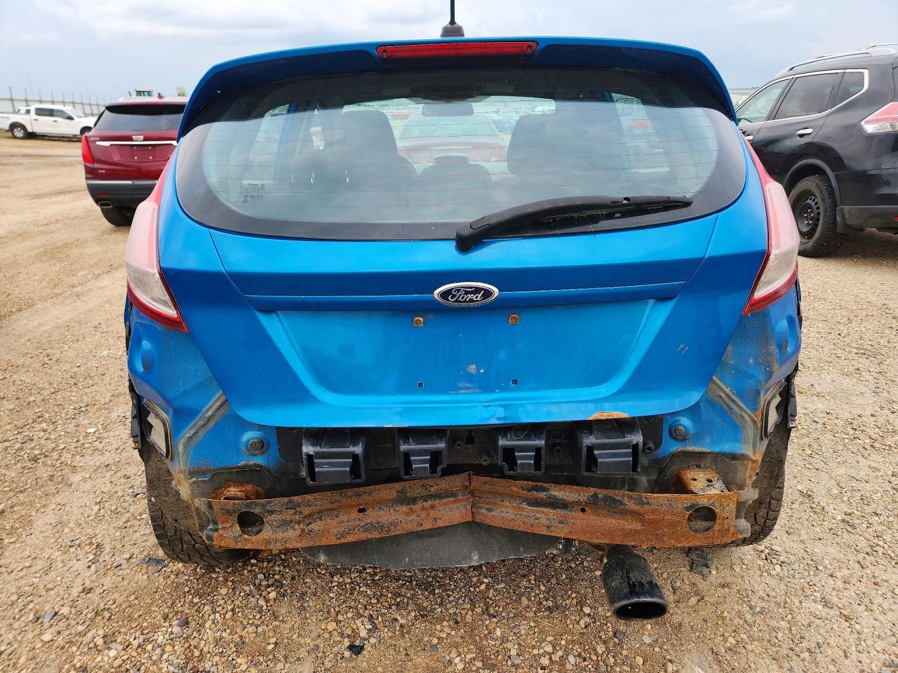 2015 Ford Fiesta Se Blue vin: 3FADP4EJ2FM127947