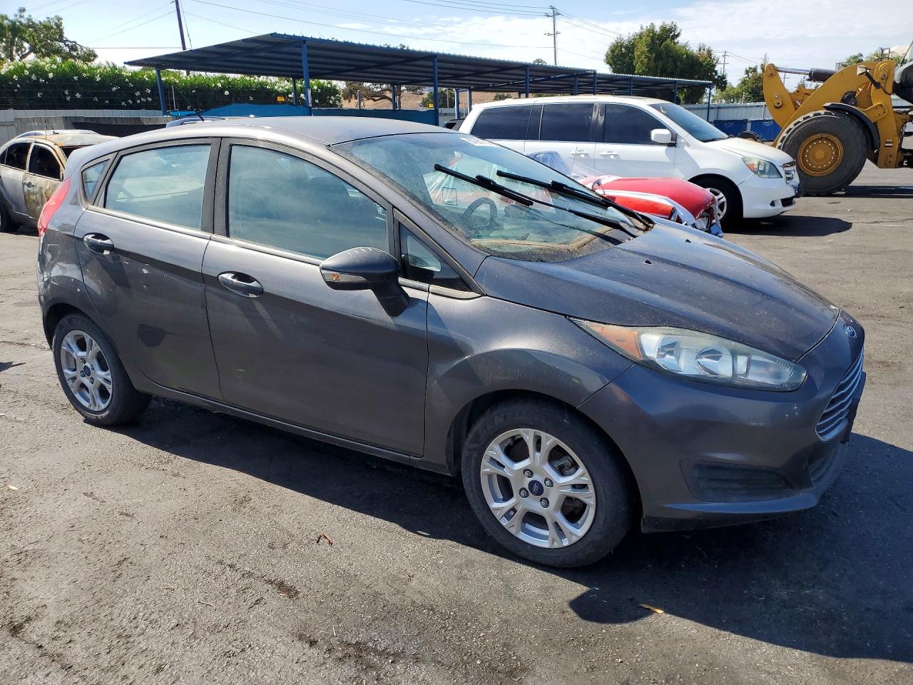 2015 Ford Fiesta Se Угольный vin: 3FADP4EJ2FM133442