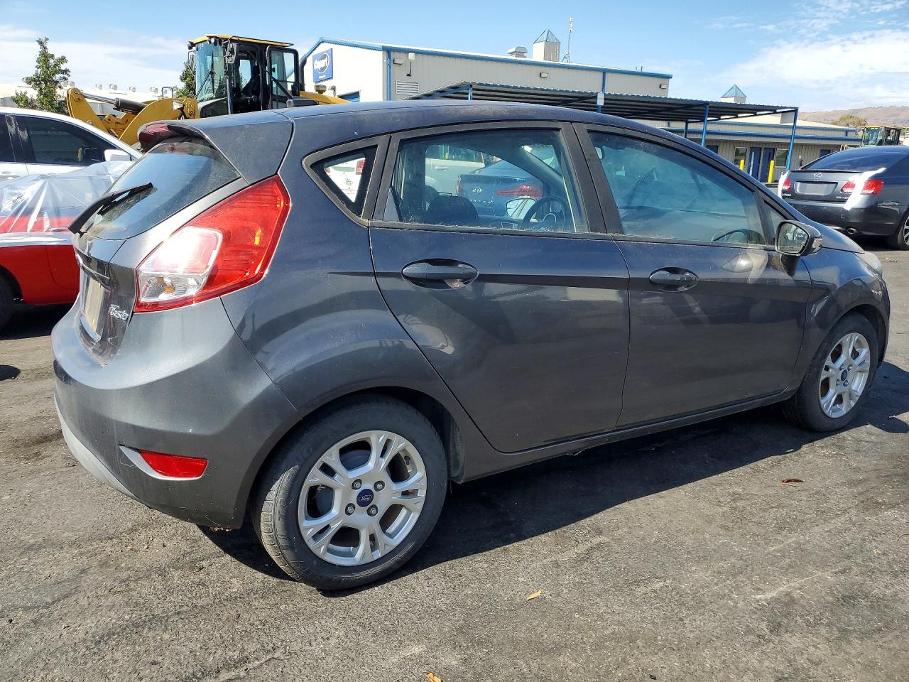 2015 Ford Fiesta Se Угольный vin: 3FADP4EJ2FM133442