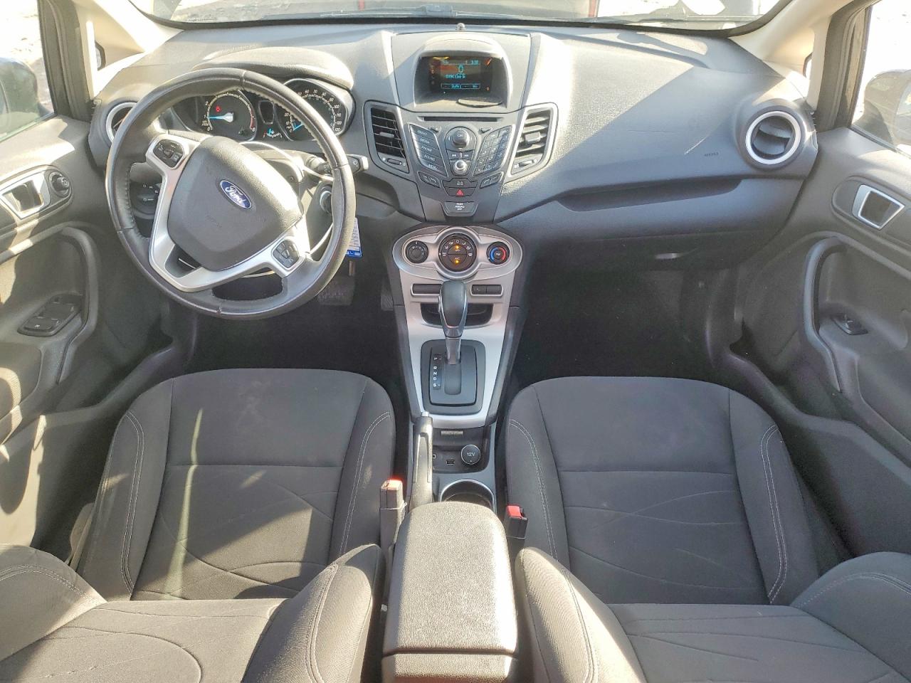 2015 Ford Fiesta Se Black vin: 3FADP4EJ2FM136079