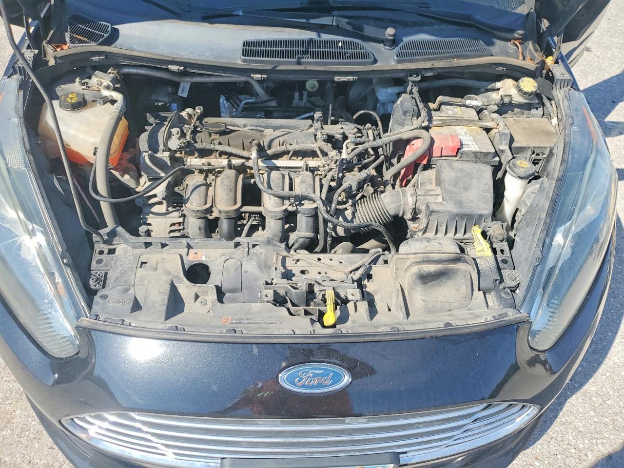 2015 Ford Fiesta Se Black vin: 3FADP4EJ2FM141699