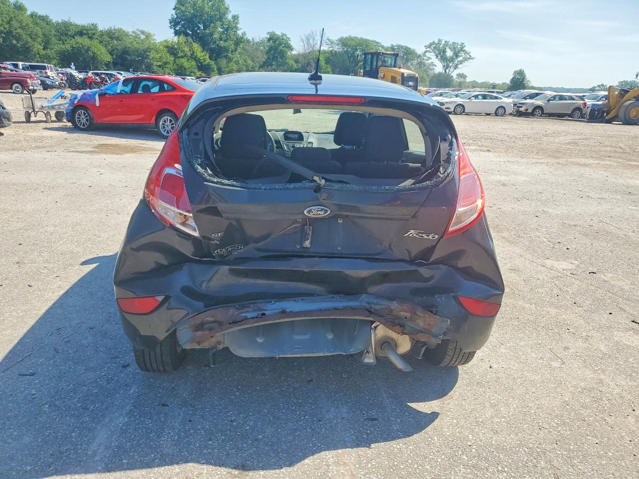 2015 Ford Fiesta Se Black vin: 3FADP4EJ2FM141699