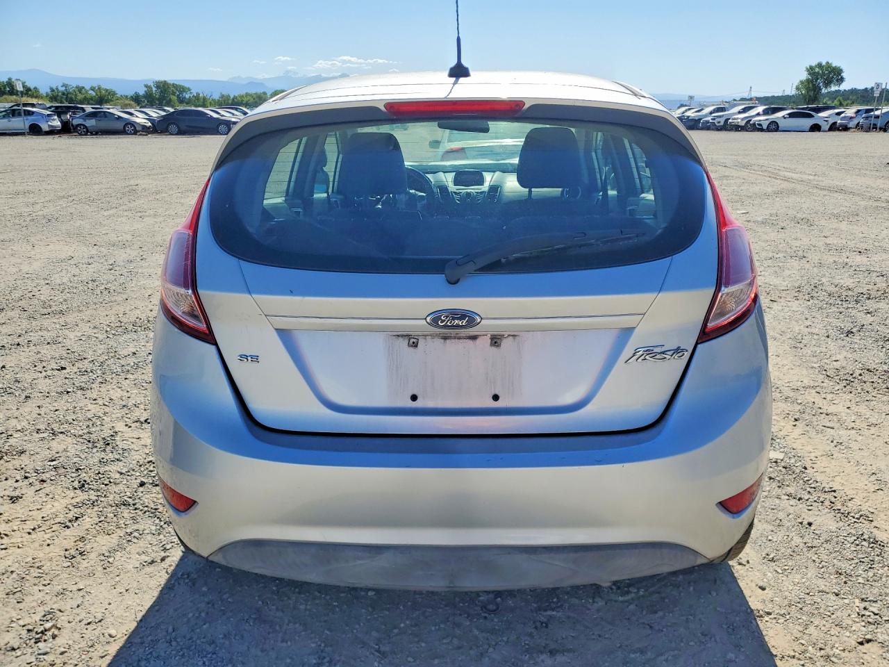 2015 Ford Fiesta Se Silver vin: 3FADP4EJ2FM146546