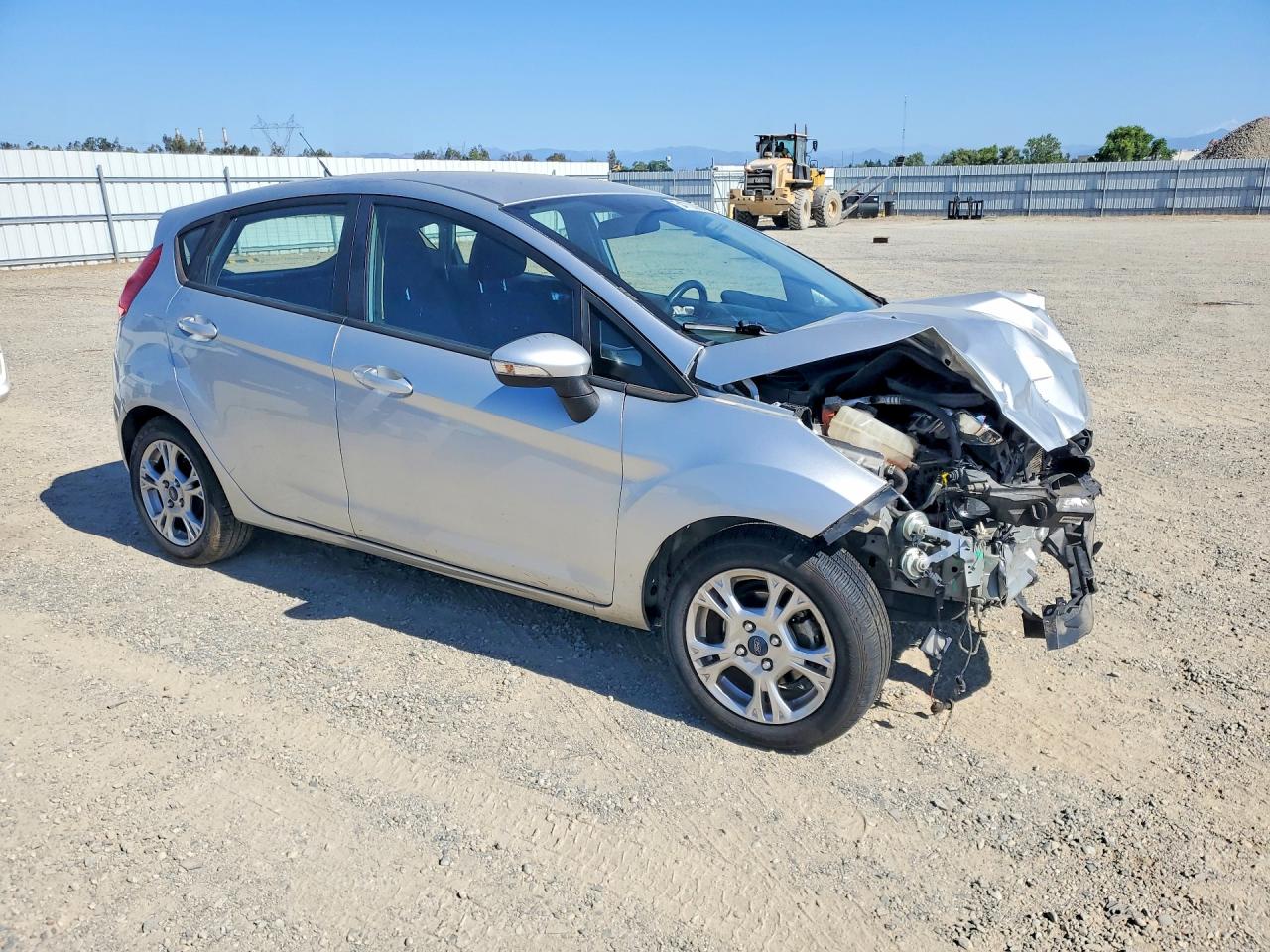 2015 Ford Fiesta Se Silver vin: 3FADP4EJ2FM146546