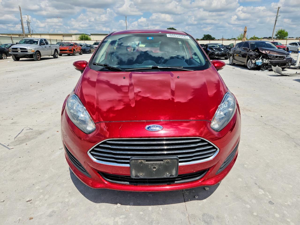 2015 Ford Fiesta Se Red vin: 3FADP4EJ2FM216448