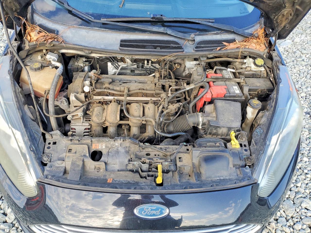 2017 Ford Fiesta Se Черный vin: 3FADP4EJ2HM136358
