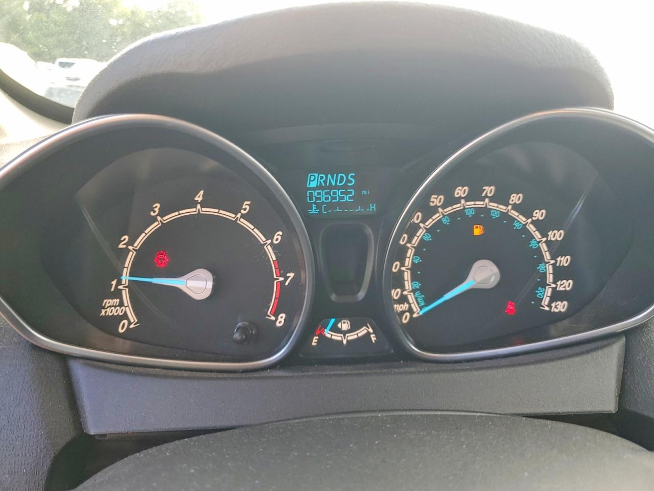 2017 Ford Fiesta Se Черный vin: 3FADP4EJ2HM136358