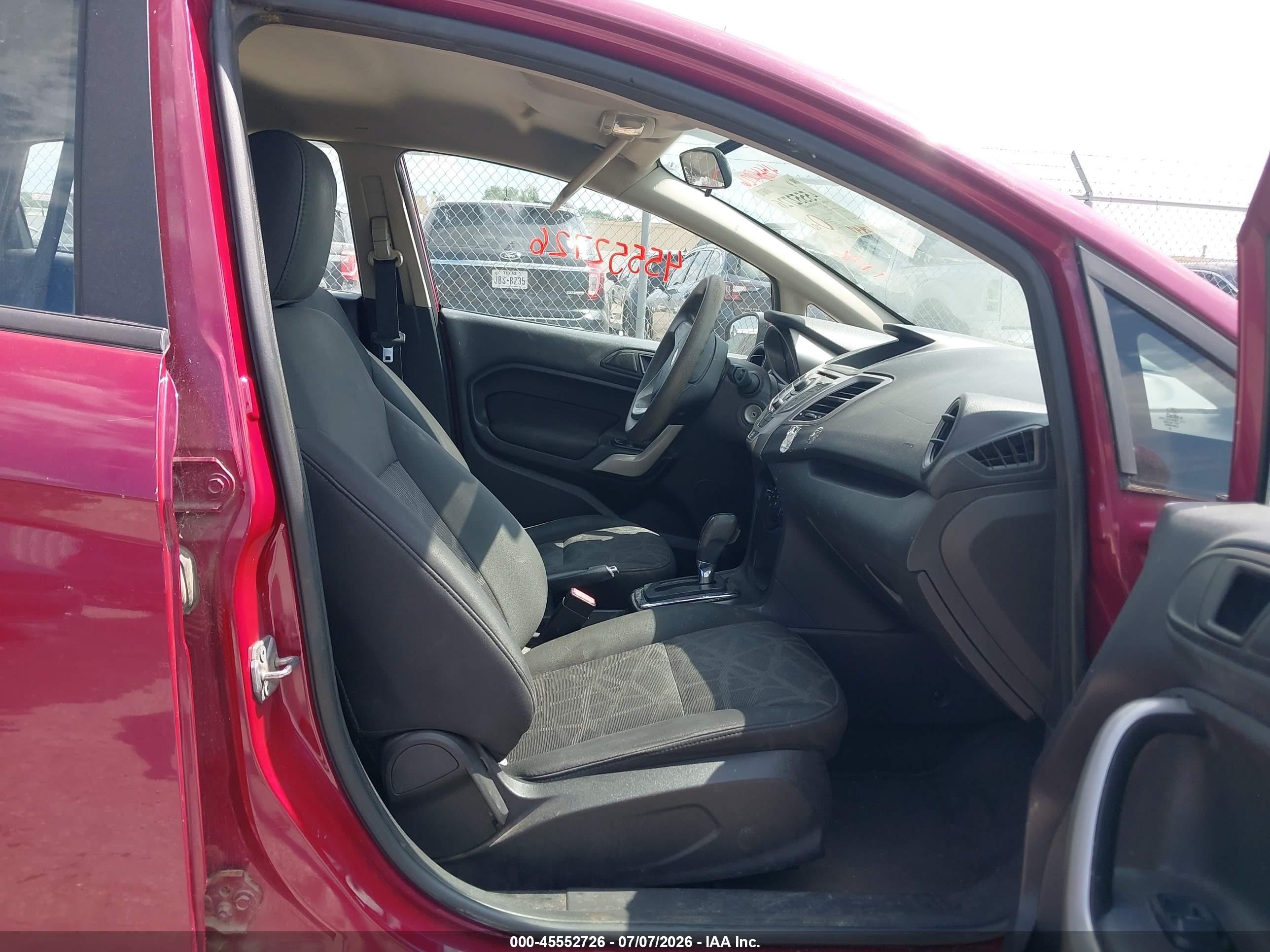 2011 Ford Fiesta Se Purple vin: 3FADP4EJ3BM119446