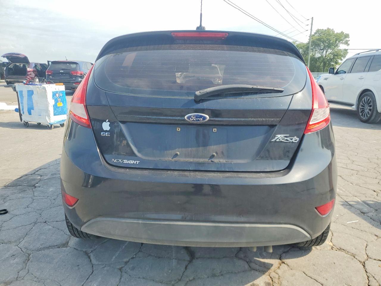 2011 Ford Fiesta Se Charcoal vin: 3FADP4EJ3BM170459