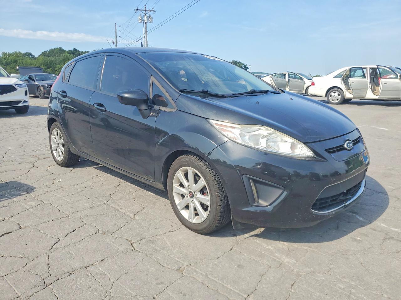 2011 Ford Fiesta Se Charcoal vin: 3FADP4EJ3BM170459