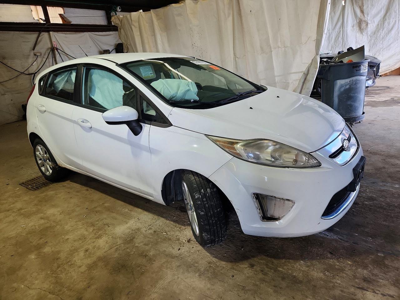 2012 Ford Fiesta Se White vin: 3FADP4EJ3CM121425