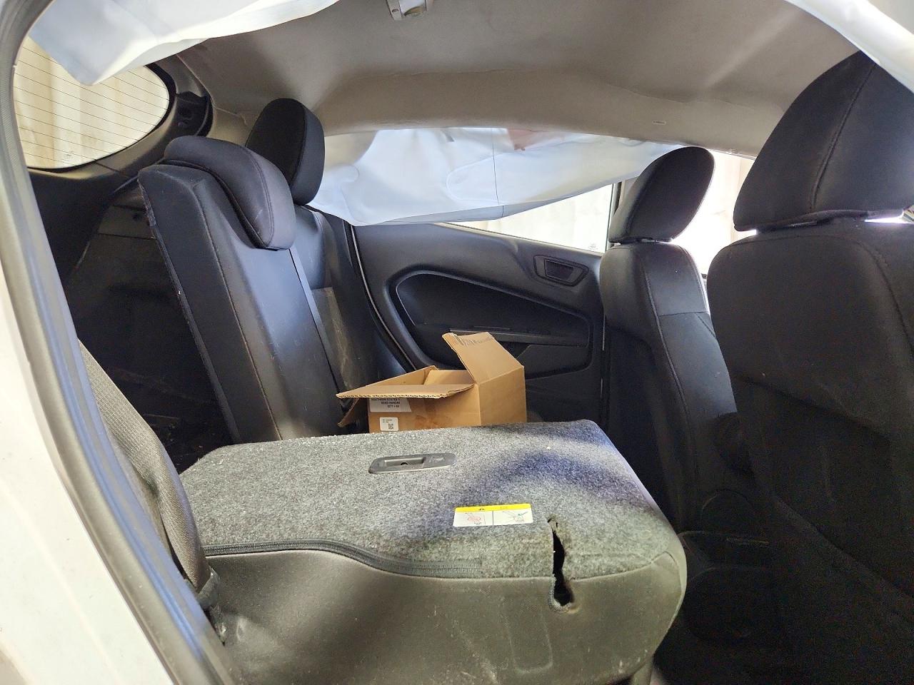 2012 Ford Fiesta Se White vin: 3FADP4EJ3CM121425