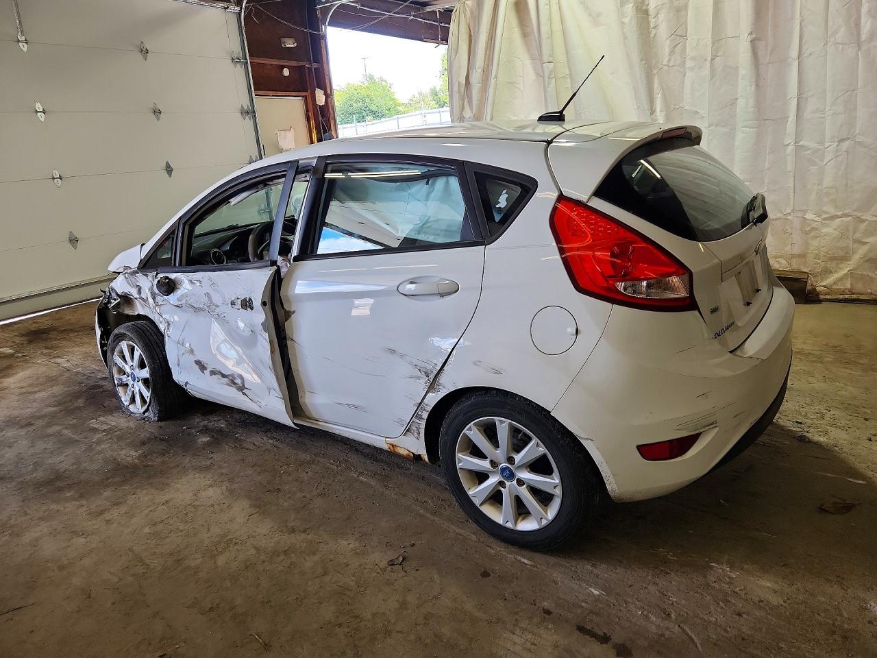 2012 Ford Fiesta Se White vin: 3FADP4EJ3CM121425