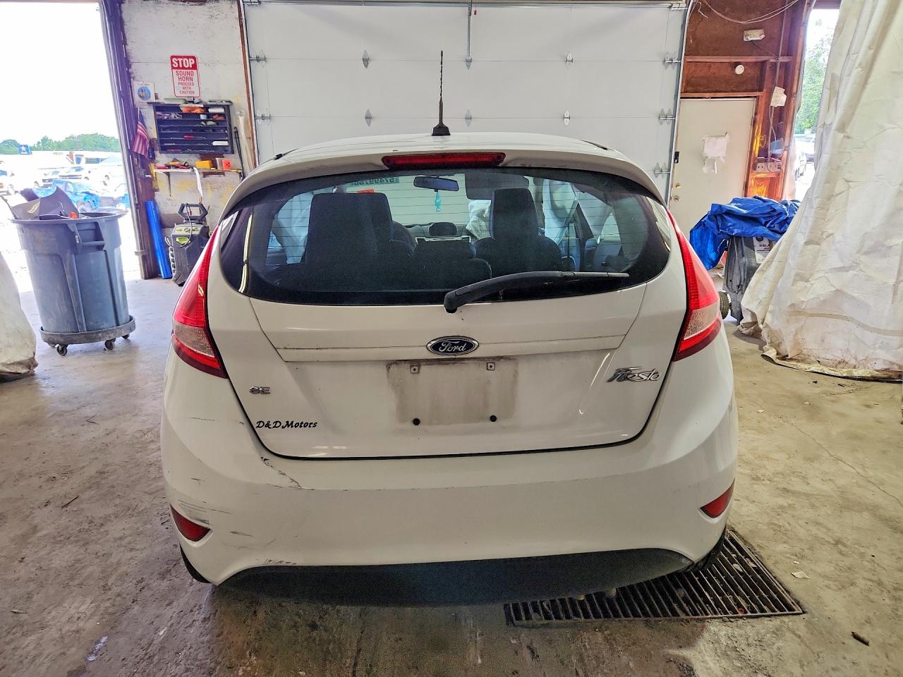 2012 Ford Fiesta Se White vin: 3FADP4EJ3CM121425