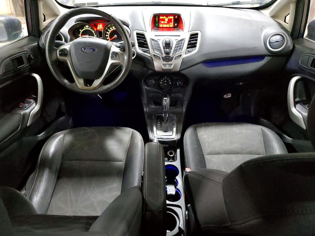 2013 Ford Fiesta Se Blue vin: 3FADP4EJ3DM122706