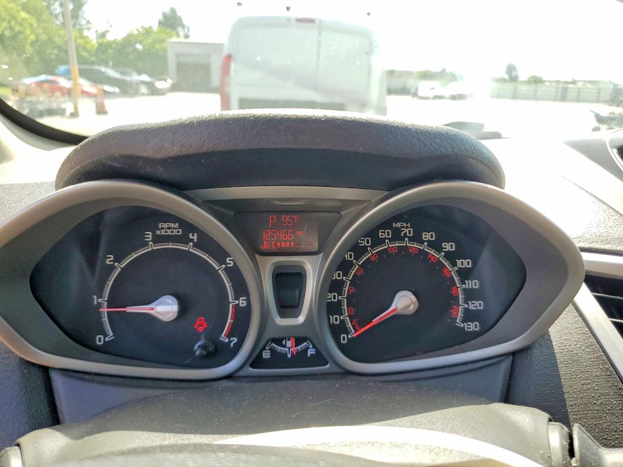 2013 Ford Fiesta Se Red vin: 3FADP4EJ3DM152773