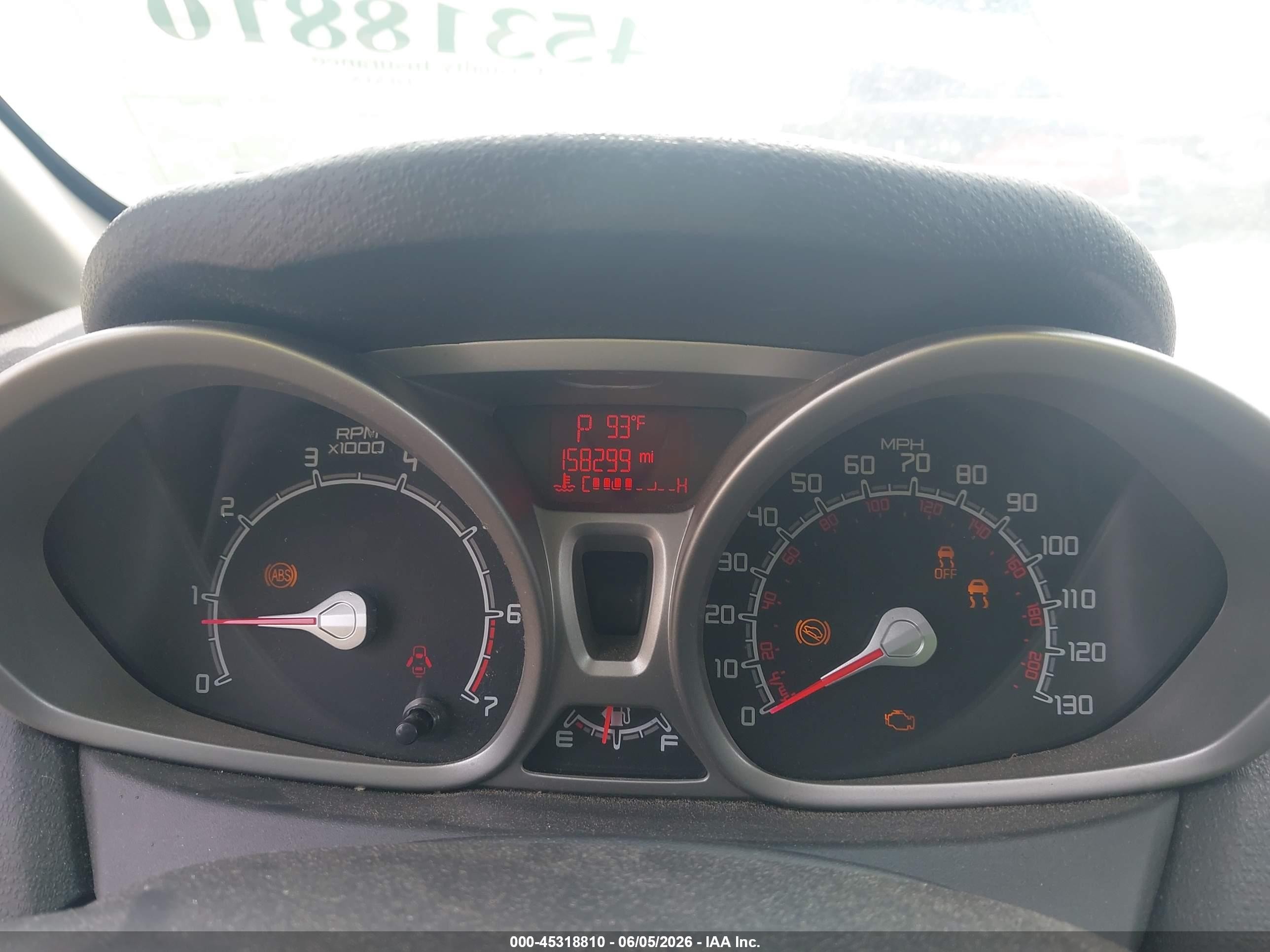 2013 Ford Fiesta Se Green vin: 3FADP4EJ3DM153311