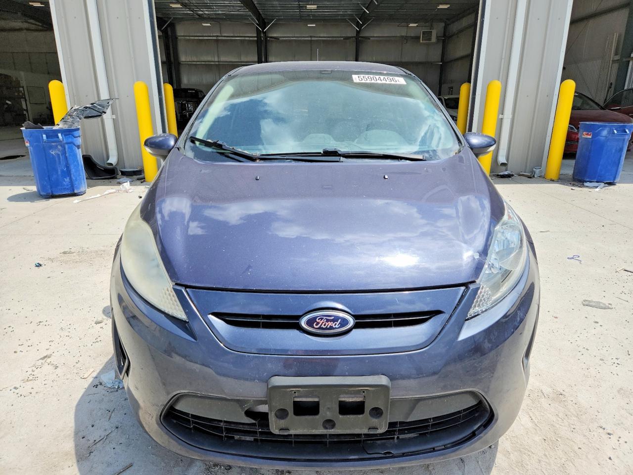 2013 Ford Fiesta Se Blue vin: 3FADP4EJ3DM153941