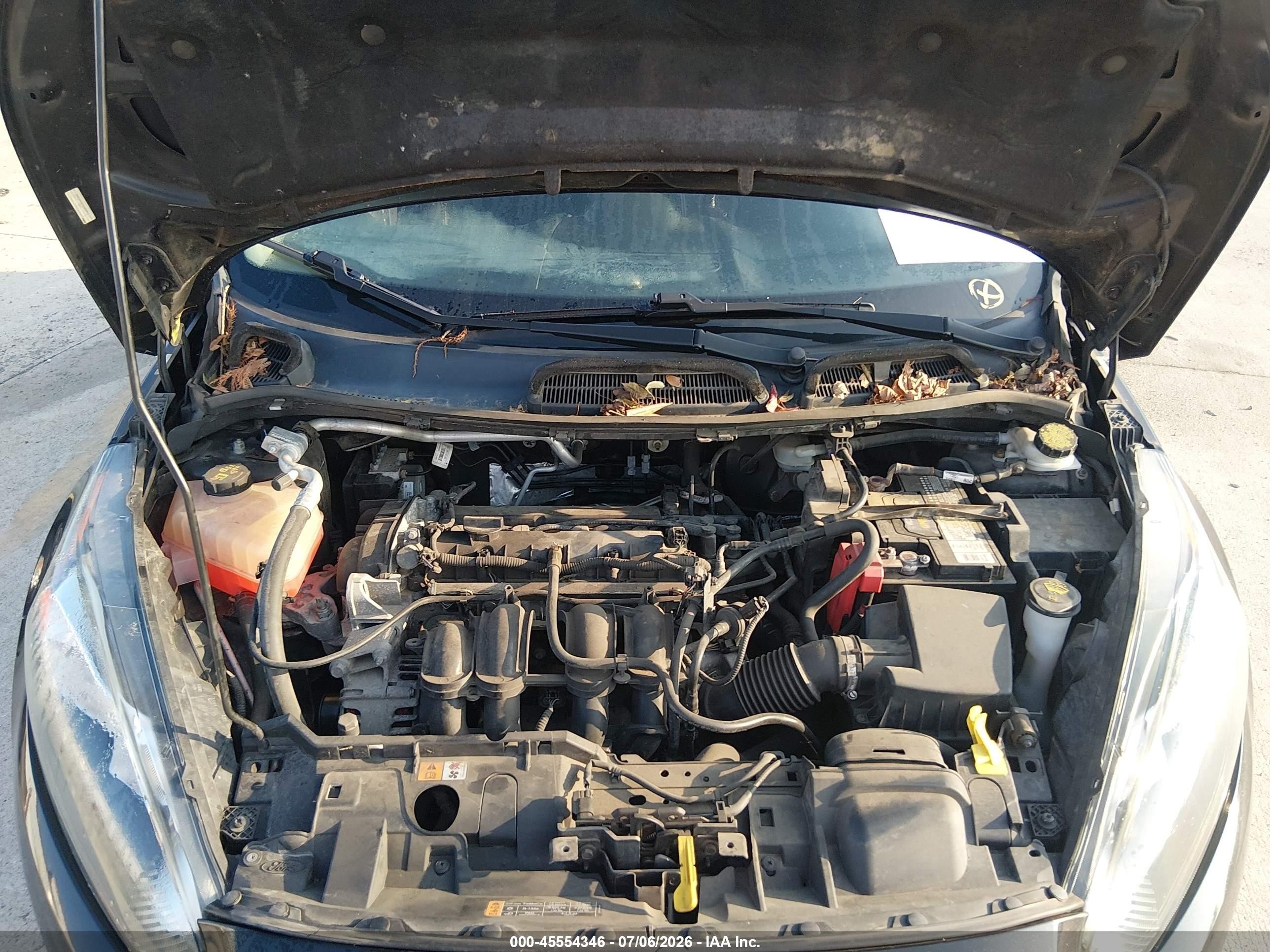 2014 Ford Fiesta Se Black vin: 3FADP4EJ3EM125218