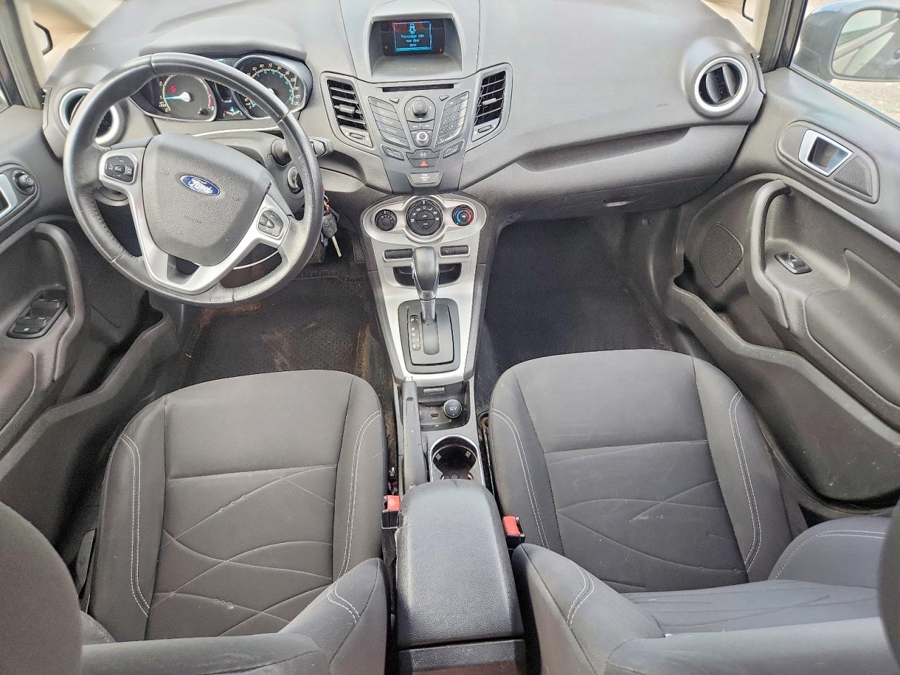 2014 Ford Fiesta Se Black vin: 3FADP4EJ3EM165220