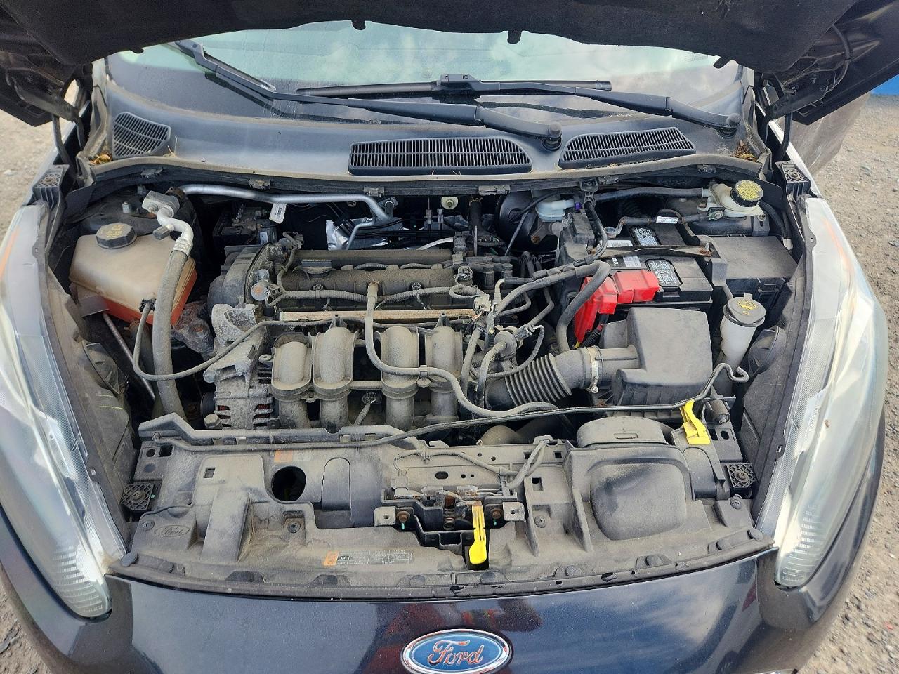 2014 Ford Fiesta Se Black vin: 3FADP4EJ3EM165220